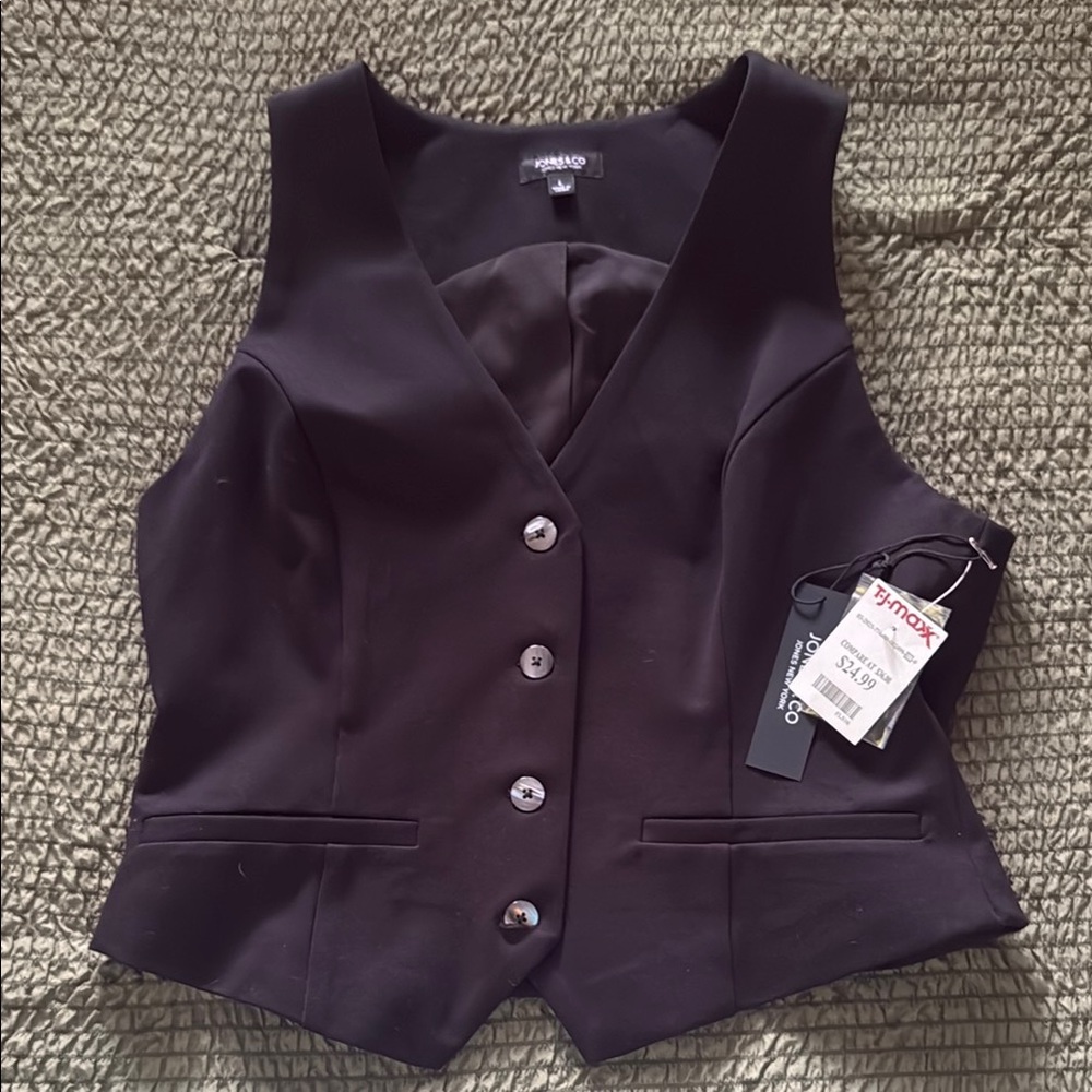 Black Women's Vest by Ann Taylor